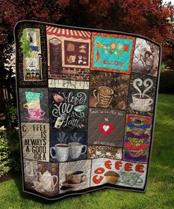 Coffee I Love You A Latte Quilt Bedding Set Blanket