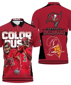 Color Us Tampa Bay Buccaneers Nfc South Division Champions Super Bowl 2021 3D Polo Shirt