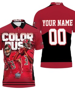 Color Us Tampa Bay Buccaneers Nfc South Division Champions Super Bowl 2021 Personalized Polo Shirt All-Over Print