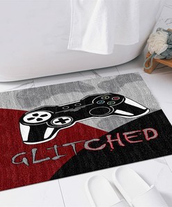 Colorful Gamer Rugs for Game Room Living Room with Modern Design