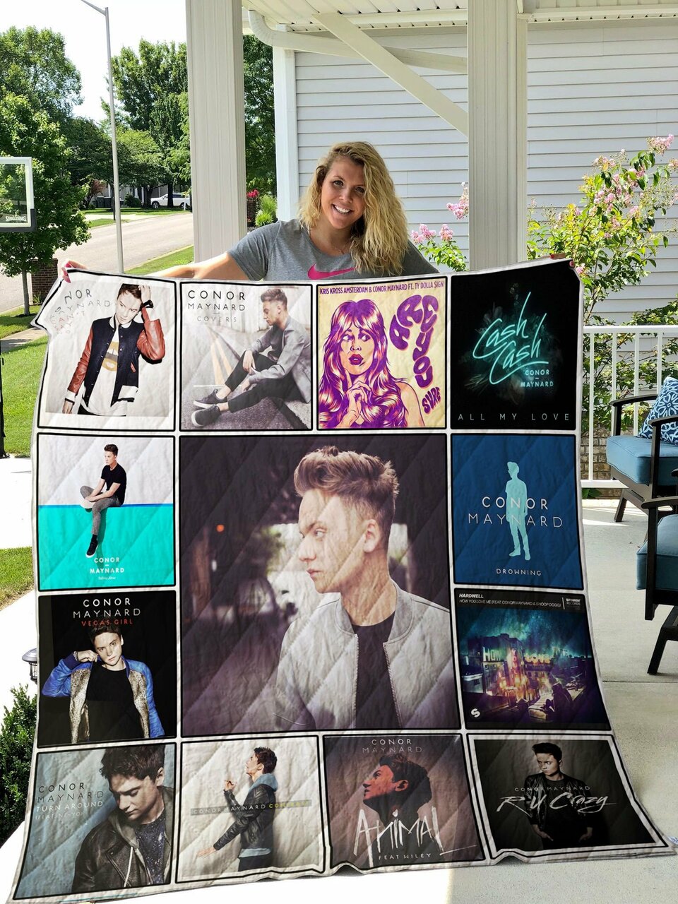 Conor Maynard Fans' Delight - Personalized Quilt Bedding Set