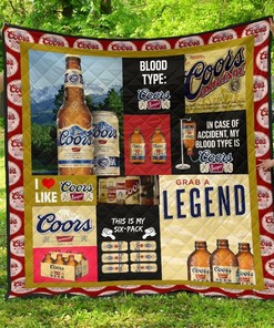 Coors Banquet Funny Gift For Beer Lover Quilt Bedding Set Bedroom Decor, Gifts for Family