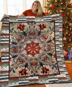 Create Your Own Hippie Quilt Bedding Set - Customizable with Your Name or Favorite Saying - Great for Family Gifts