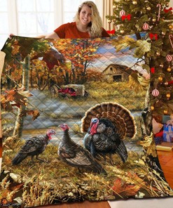 Create Your Own Hunting Quilt Bedding Set for Home Decoration and Gift, Family-Friendly