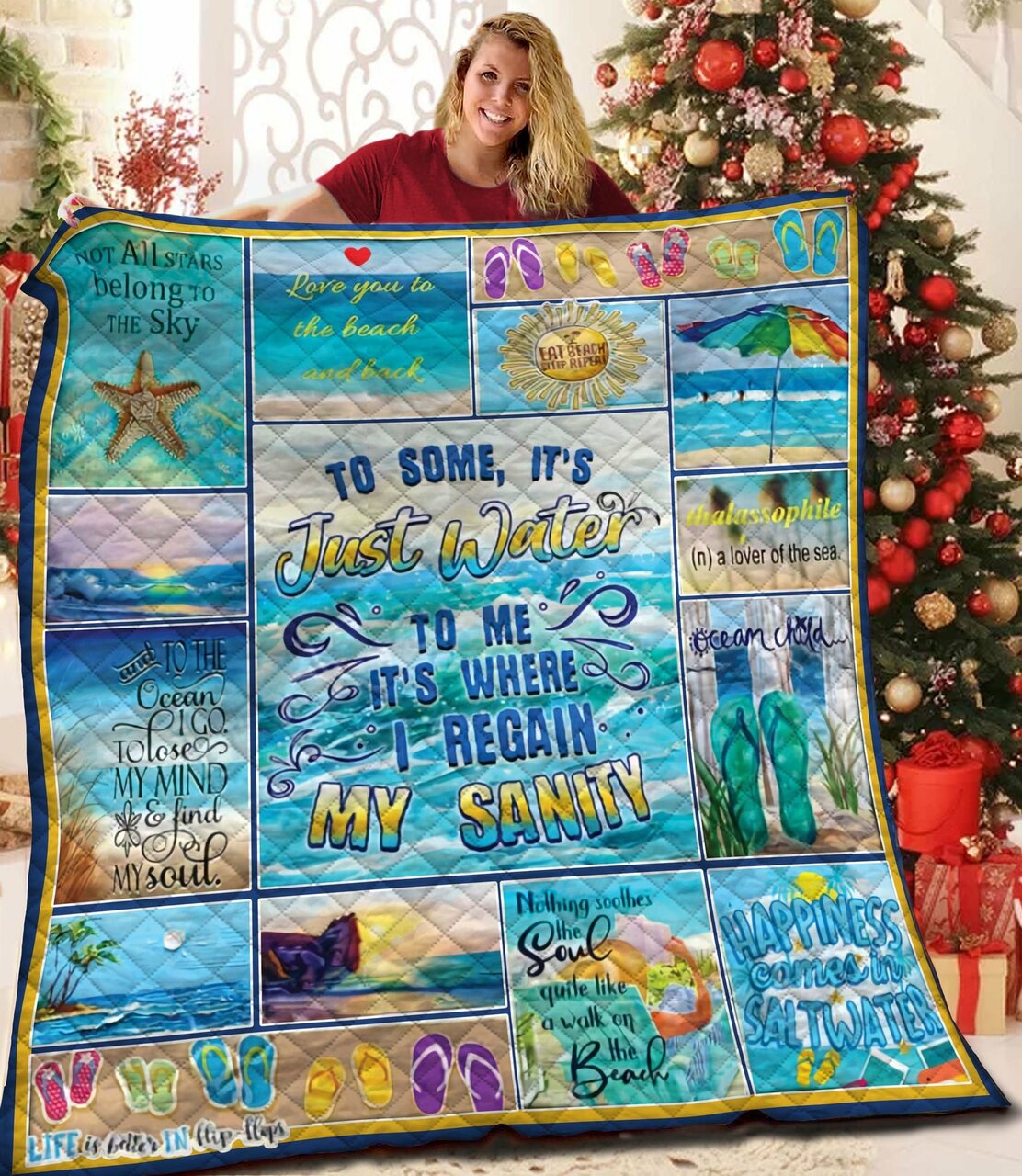 Create Your Own Mash Quilt Bedding Set Blanket for Home Decoration and Gifts