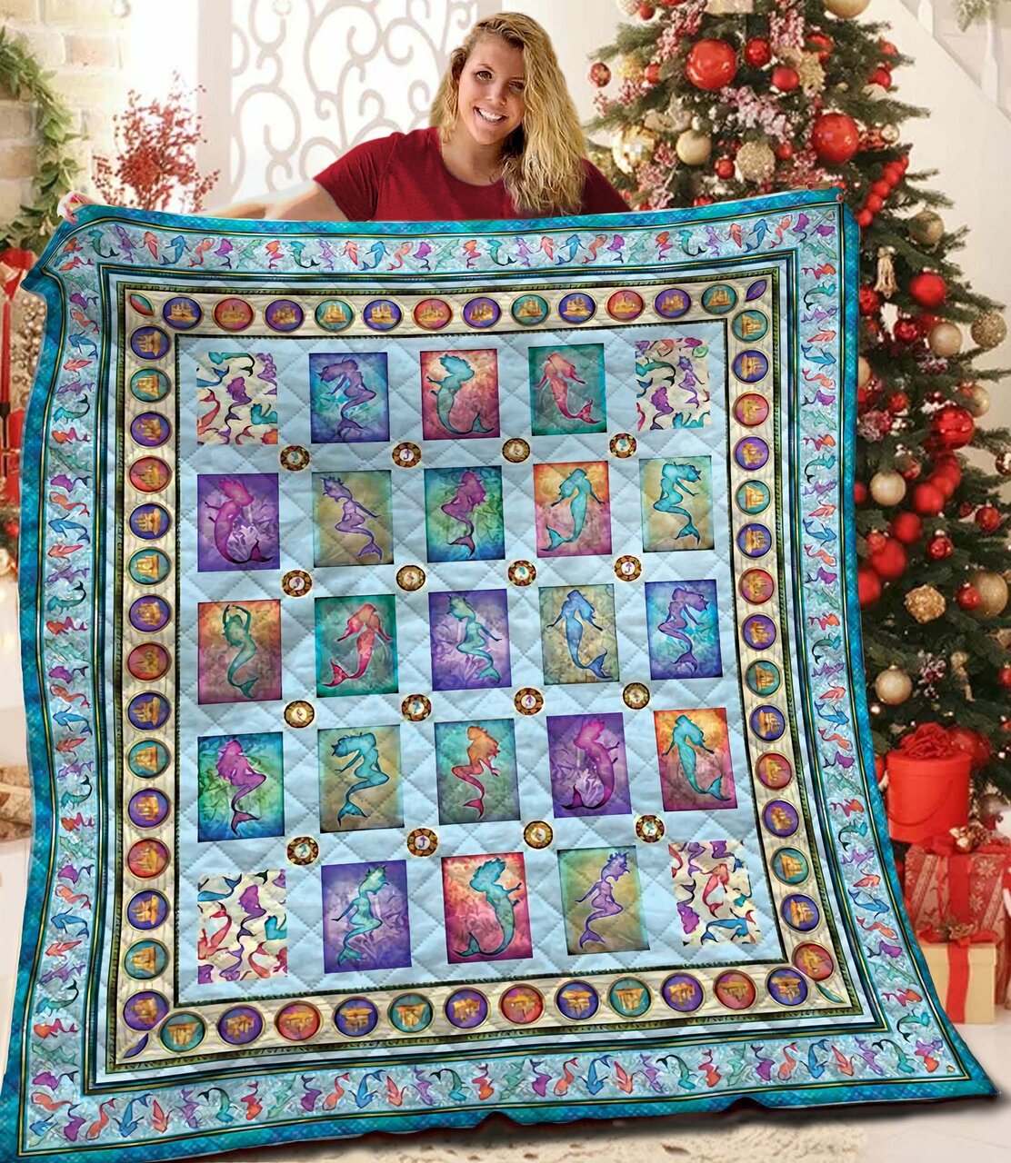 Create Your Own Underwater Paradise with Mermaid Quilt Bedding Set