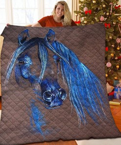 Create a Customized Horse Quilt Bedding Set to Add Your Own Style to Bedroom Decor and Make Custom Family Gifts
