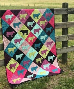 Create a Unique Cow Quilt Bedding Set for Your Home Decor and Picnic Adventures