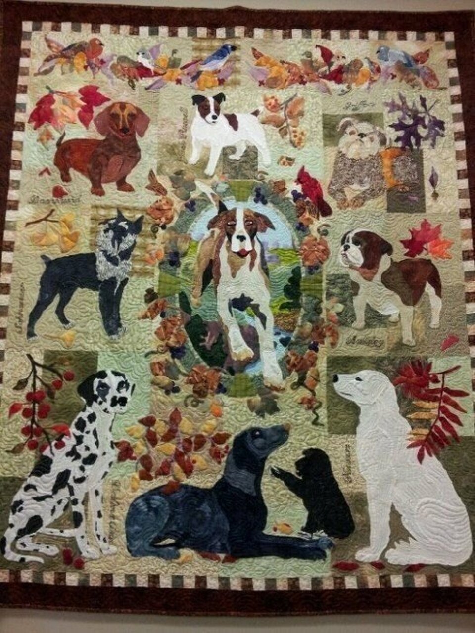 Create a Unique Dog Quilt Bedding Set for Your Bedroom Decor and Picnics