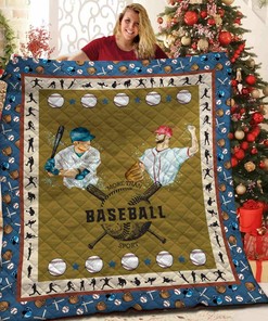Create a Unique Look for Your Room with Personalized Baseball Quilt Bedding Set, Gifts for Family