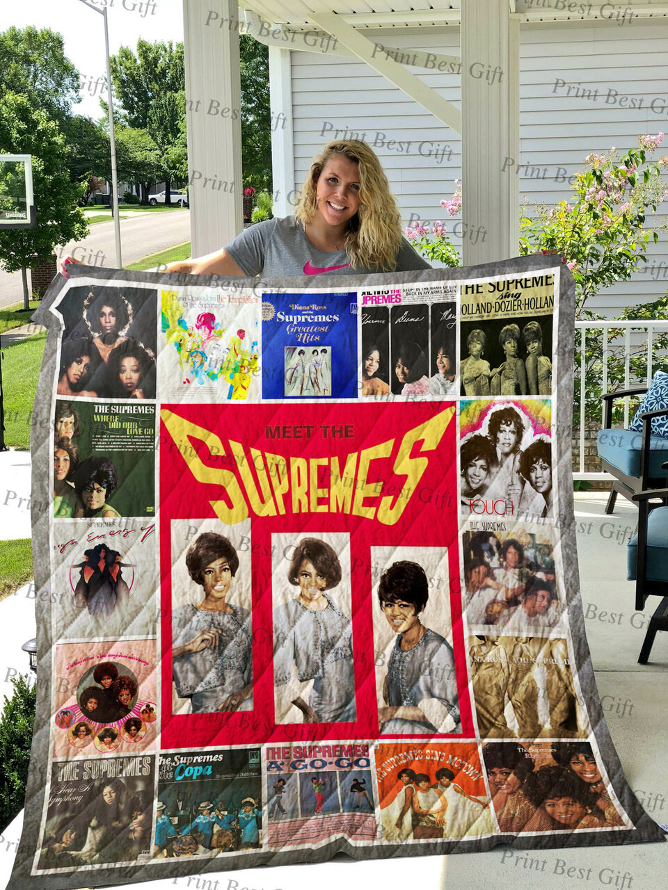 Create a Unique Space with Supremes Albums Cover Poster Quilt Bedding Set - Gifts for Family