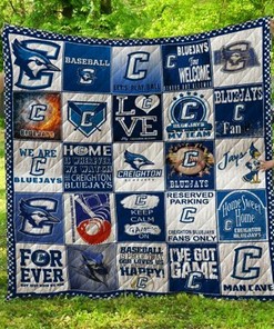 Creighton Bluejays Quilt Bedding Set Blanket - Suitable for Home Decoration and Gifts for Fans