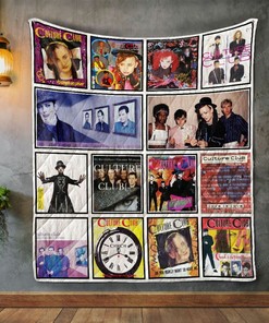 Culture Club Album Covers Quilt Bedding Set Blanket - Family Gifts Included