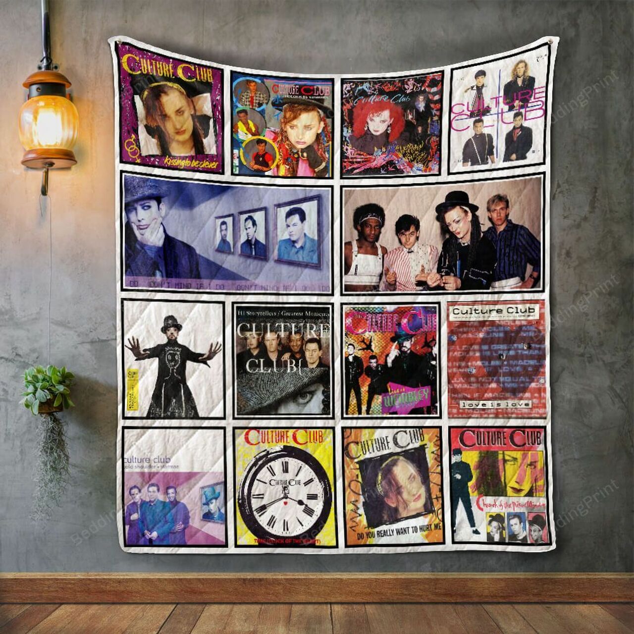 Culture Club Album Covers Quilt Bedding Set Blanket - Family Gifts Included