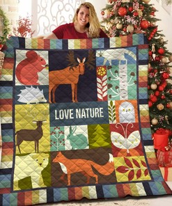 Custom Animal Themed Quilt Bedding Set with Personalization Option, Ideal for Bedroom Decoration and Family Gifts