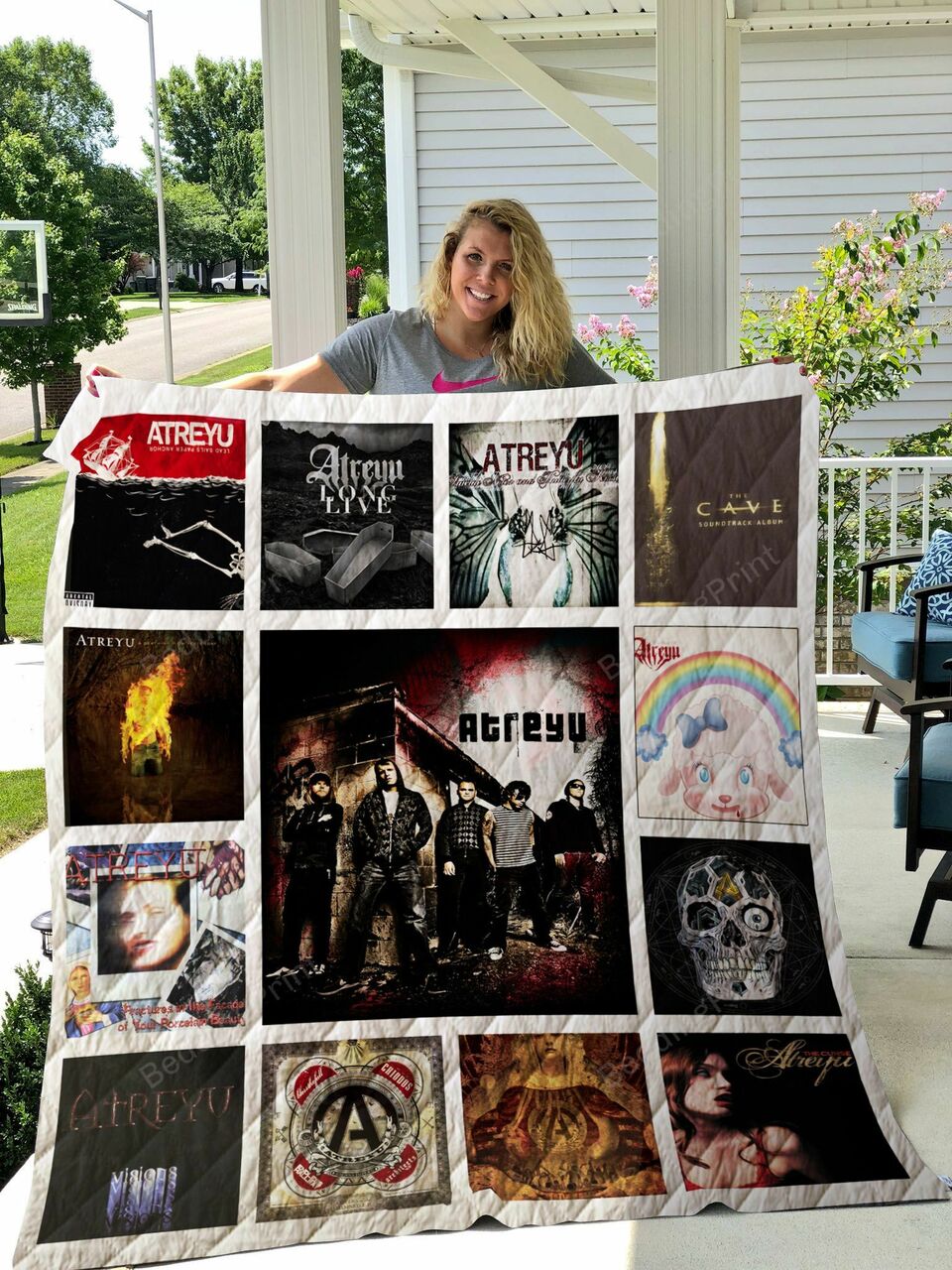 Custom Atreyu Albums Quilt Bedding Set Great Gifts for Family