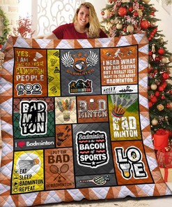 Custom Badminton Bedding Set - Perfect for Home Decoration and Family Gifts