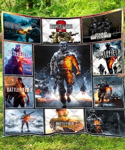 Custom Battlefield Quilt Bedding Set - Great for Bedroom Decoration and Family Gifts