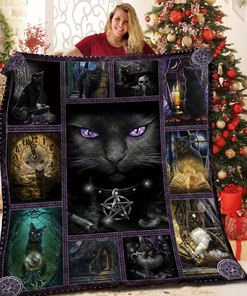 Custom Black Cat Bedding Set - Perfect for Bedroom Decor and Family Gifts