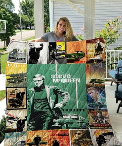 Custom Bullitt Quilt Bedding Set Blanket - Great for Bedroom Decor and Family Gifts