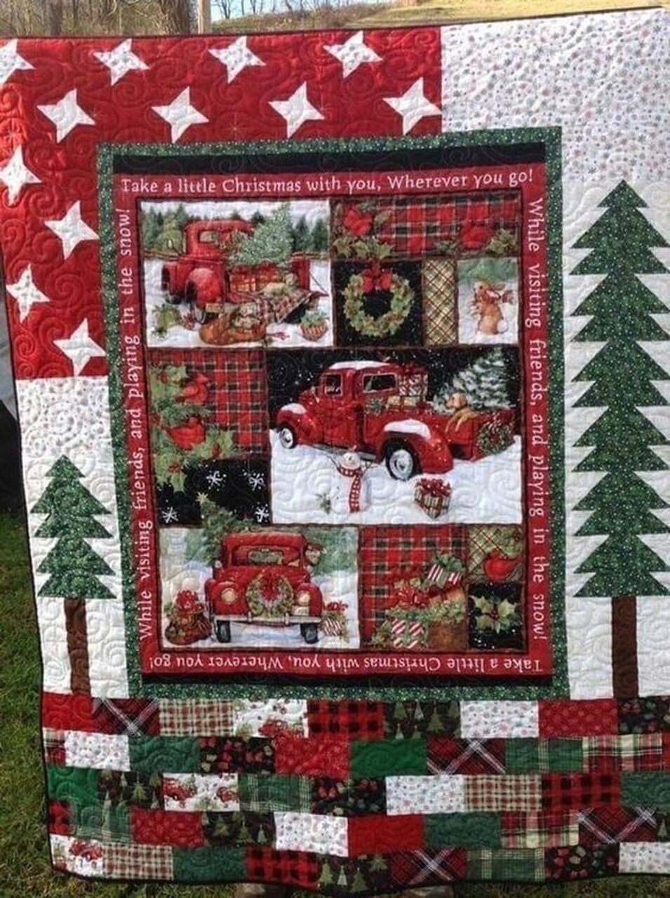 Custom Christmas Bedding Set, Great for Room Decor and Family Gifts