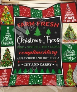 Custom Christmas Quilt Bedding Set, Great Gift for Family