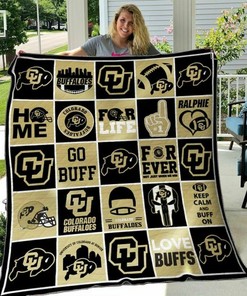 Custom Colorado Buffaloes Quilt Blanket Bedding Set - Suitable for Home Decoration and Gifts for Fans