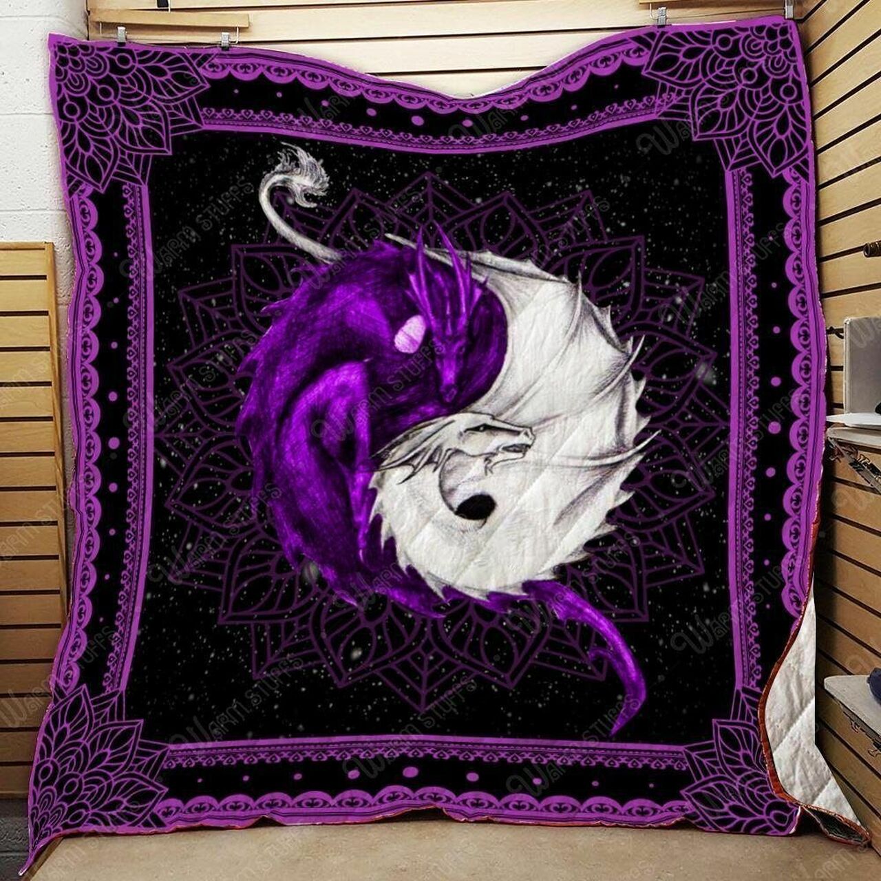 Custom Dragon Theme Quilt Bedding Set for Personalized Gifts