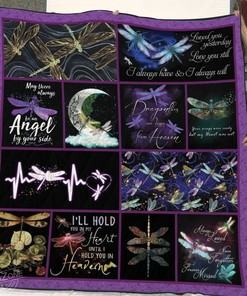 Custom Dragonfly Bedding Collection, Perfect for Bedroom Decor and Family Gifts