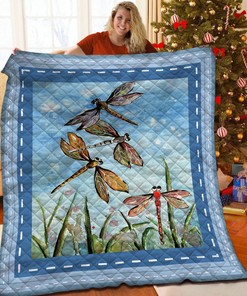 Custom Dragonfly Bedding Set, Perfect for Bedroom Decor and Family Gifts
