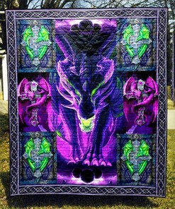Custom Elephant Quilt Blanket Bed Set for Bedroom Decor and Family Gifts