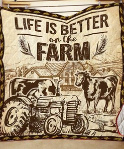 Custom Farm Life Bedding Set - Perfect for Bedroom Decor and Family Gifts