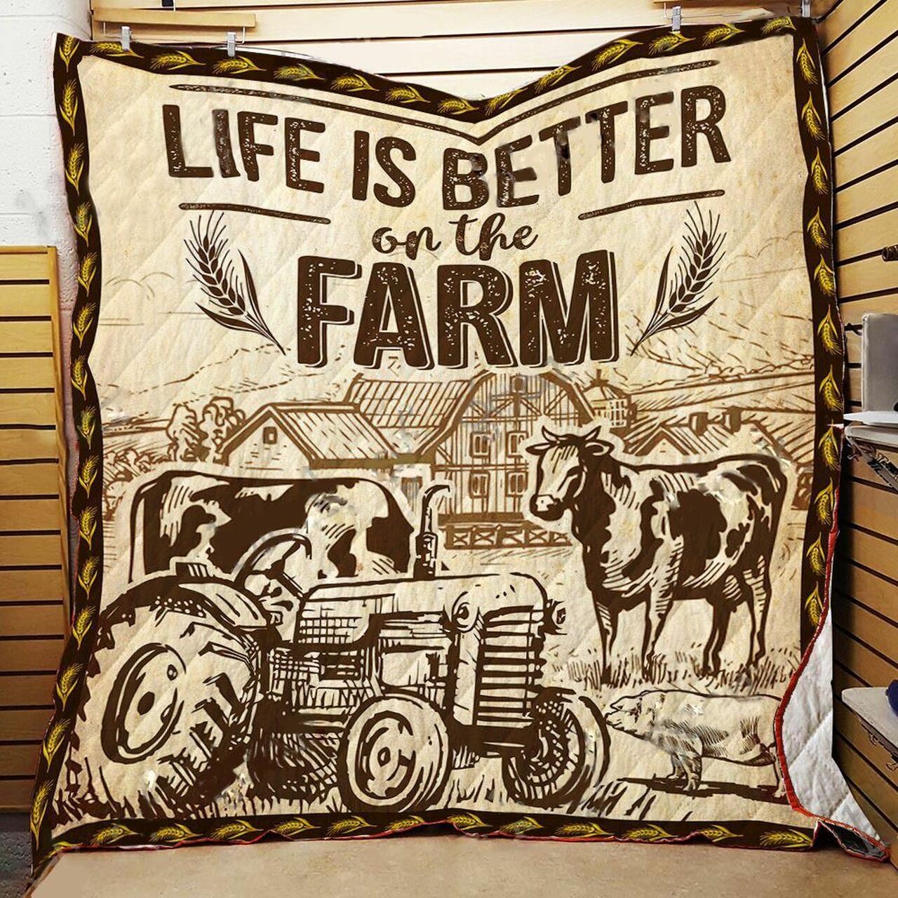 Custom Farm Life Bedding Set - Perfect for Bedroom Decor and Family Gifts