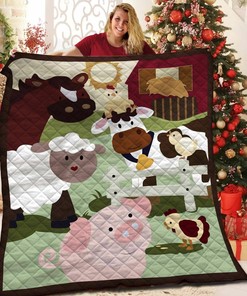 Custom Fish Quilt Bedding Set - Perfect for Home Decoration or Picnics