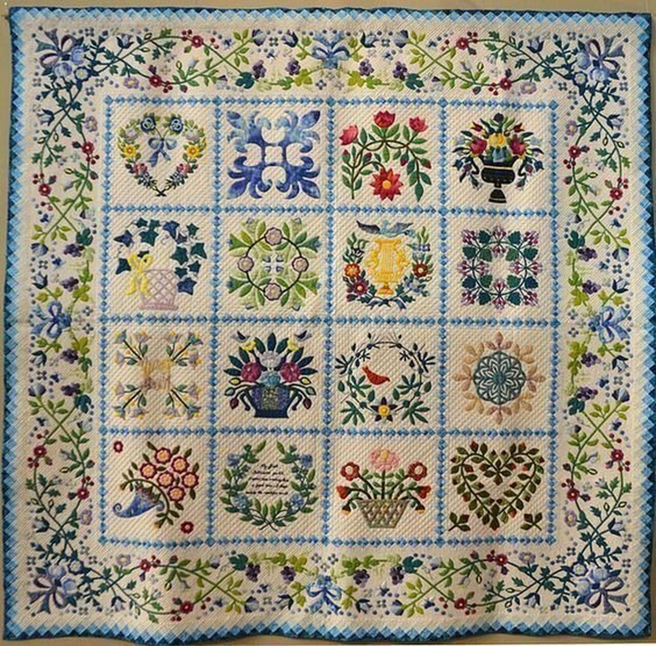 Custom Flower Pots Quilt Blanket Bedding Set - Perfect for Home Decoration and Family Gifts