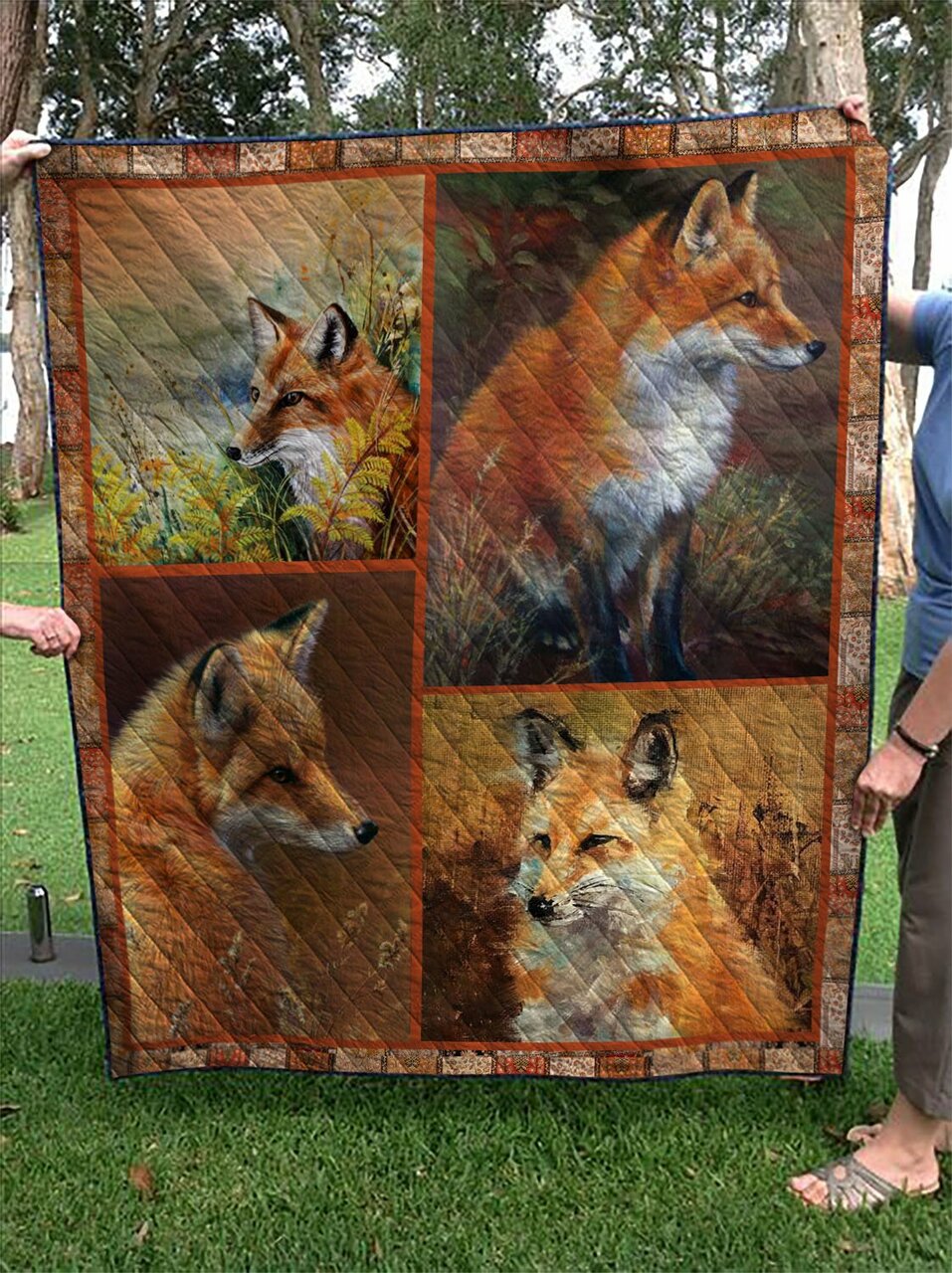 Custom Fox Alone Bedding Set - Perfect for Bedroom Decor and Family Gifts