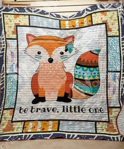 Custom Fox Quilt Blanket Bed Set - Perfect for Bedroom Decor and Family Gifts