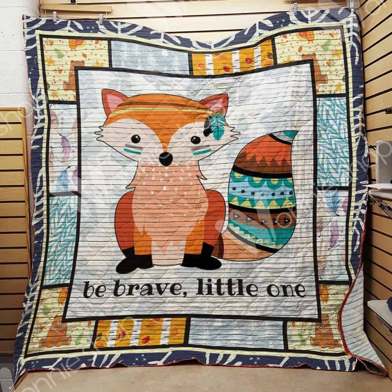 Custom Fox Quilt Blanket Bed Set - Perfect for Bedroom Decor and Family Gifts
