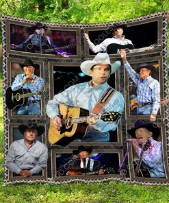 Custom George Strait Vr1 Quilt Bedding Set for Picnic and Gifts for Fans