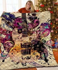 Custom Guitar Quilt Bedding Set - Add Your Personal Touch to Your Room