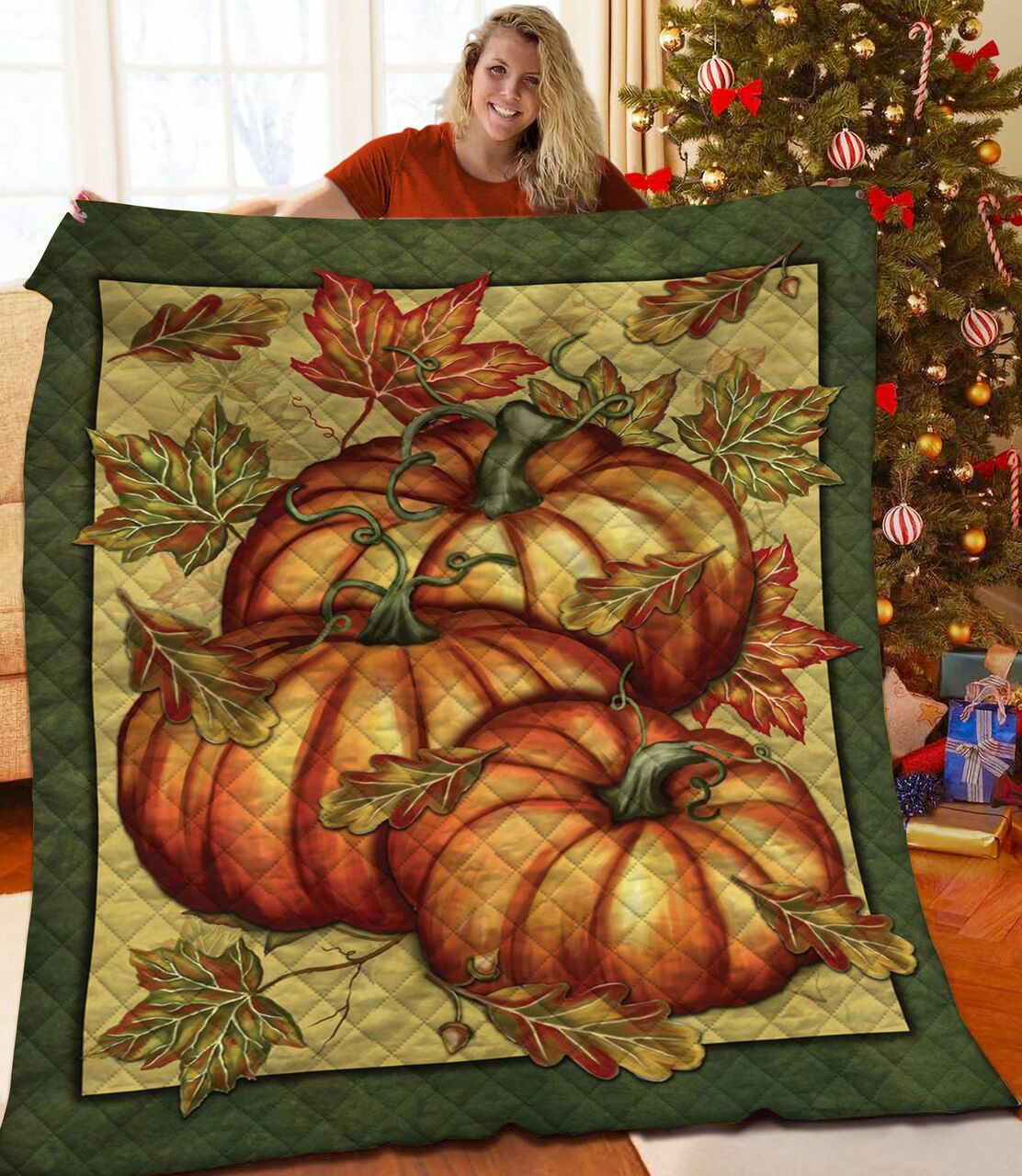 Custom Halloween Bed Set with Pillow Covers - Perfect for Bedroom Decor and Family Gifts