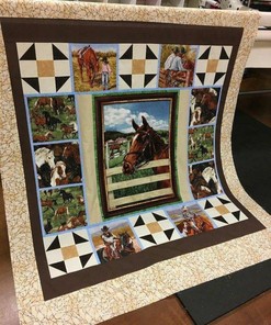 Custom Horse Quilt Bedding Set for a Personalized Bedroom Decor and Unforgettable Family Gifts