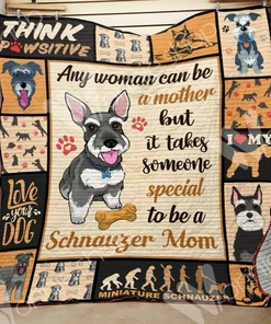 Custom Miniature Schnauzer Quilt Bedding Set - Perfect for Bedroom Decor and Family Gifts