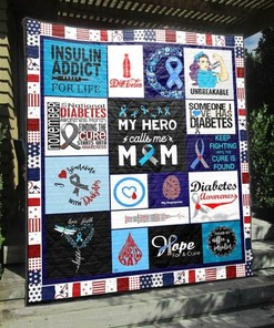 Custom My Hero Calls Me Mom Quilt Bedding Set Blanket - Great for Bedroom Decoration & Family Gifts