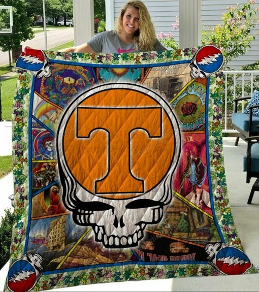 Custom Ncaa Tennessee Volunteers Quilt Bedding Set Blanket for Home Decoration and Gifts