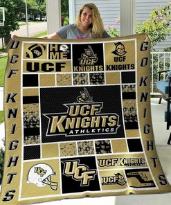 Custom Ncaa Ucf Knights Quilt Bedding Set Blanket for Home Decoration and Family Gifts