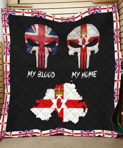 Custom Northern Ireland Quilt Bedding Set - Great for Bedroom Decoration & Family Gifts