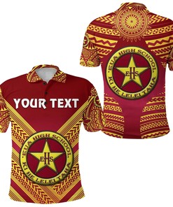 (Custom Personalised) Eua High School Polo Shirt Creative Style Maroon