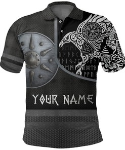 (Custom) Polo Shirt Armor - Raven Tattoo