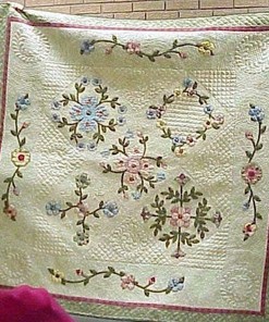 Custom Prarie Rose Quilt Bedding Set - Ideal for Home Decoration and Family Gifts